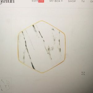 Pier 1 Imports Marble Ring Dish